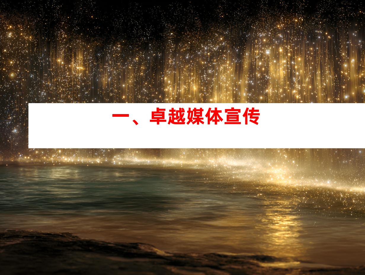 一、卓越媒体宣传