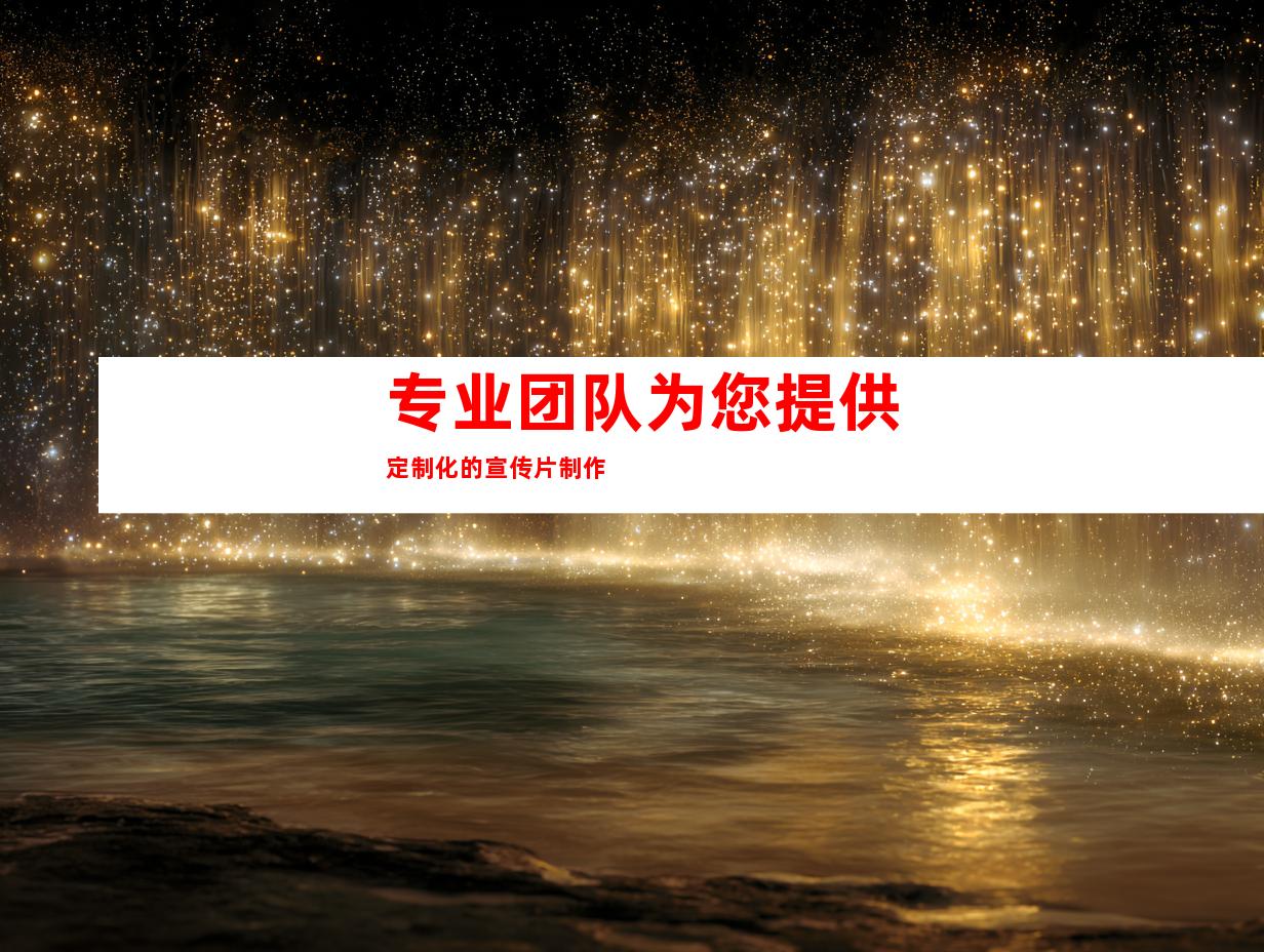 专业团队为您提供定制化的宣传片制作