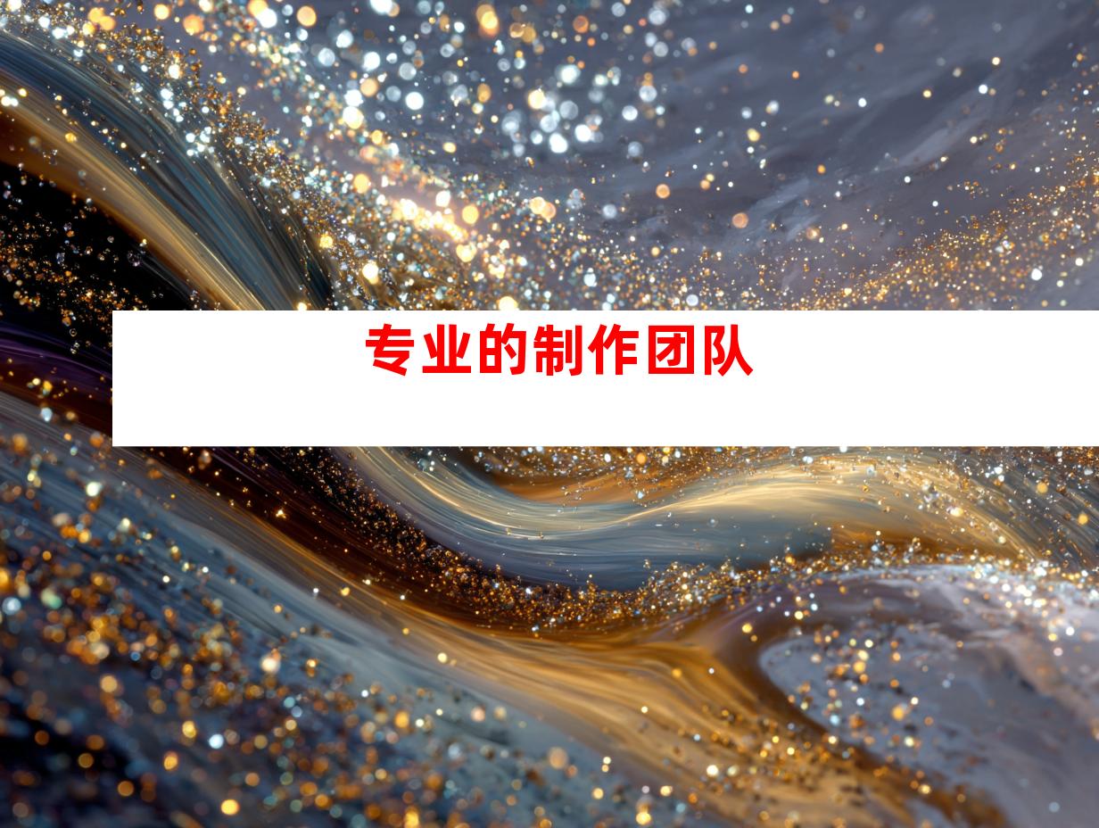 专业的制作团队