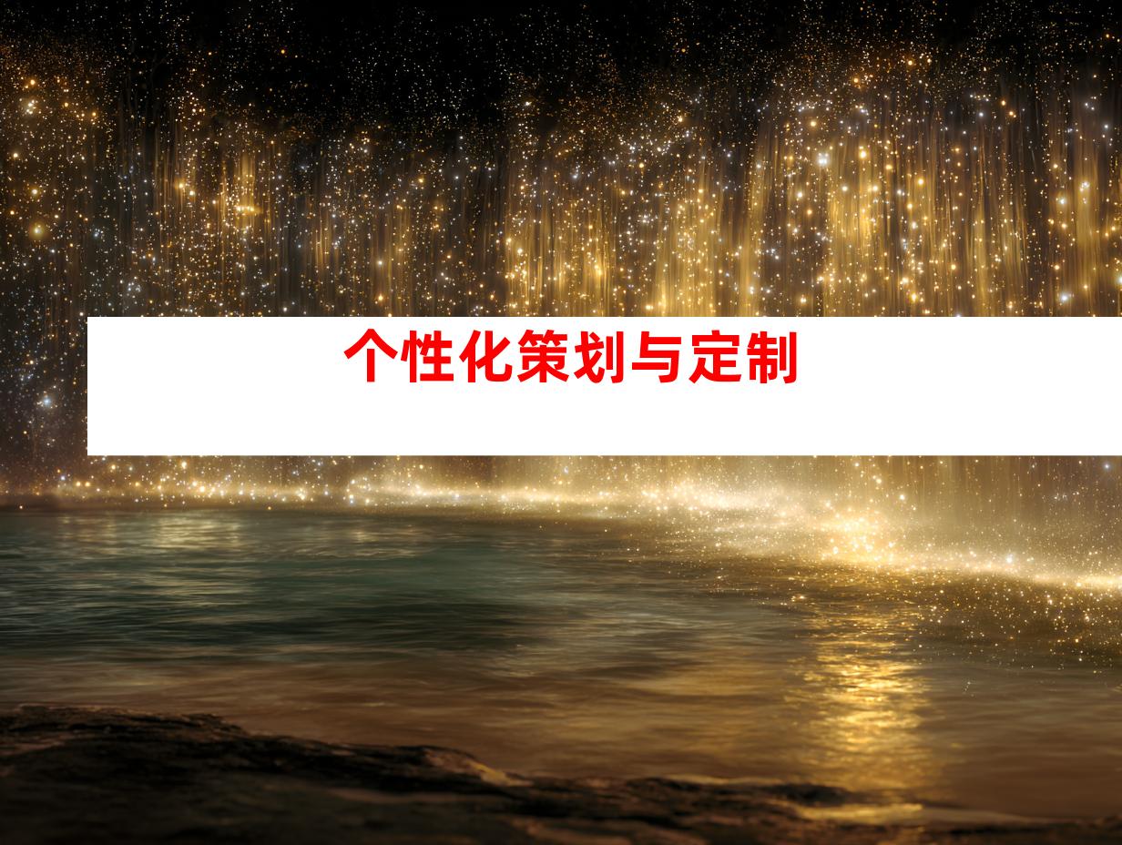 个性化策划与定制