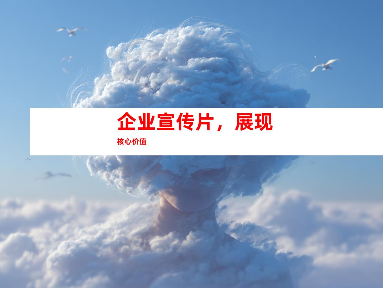 企业宣传片，展现核心价值