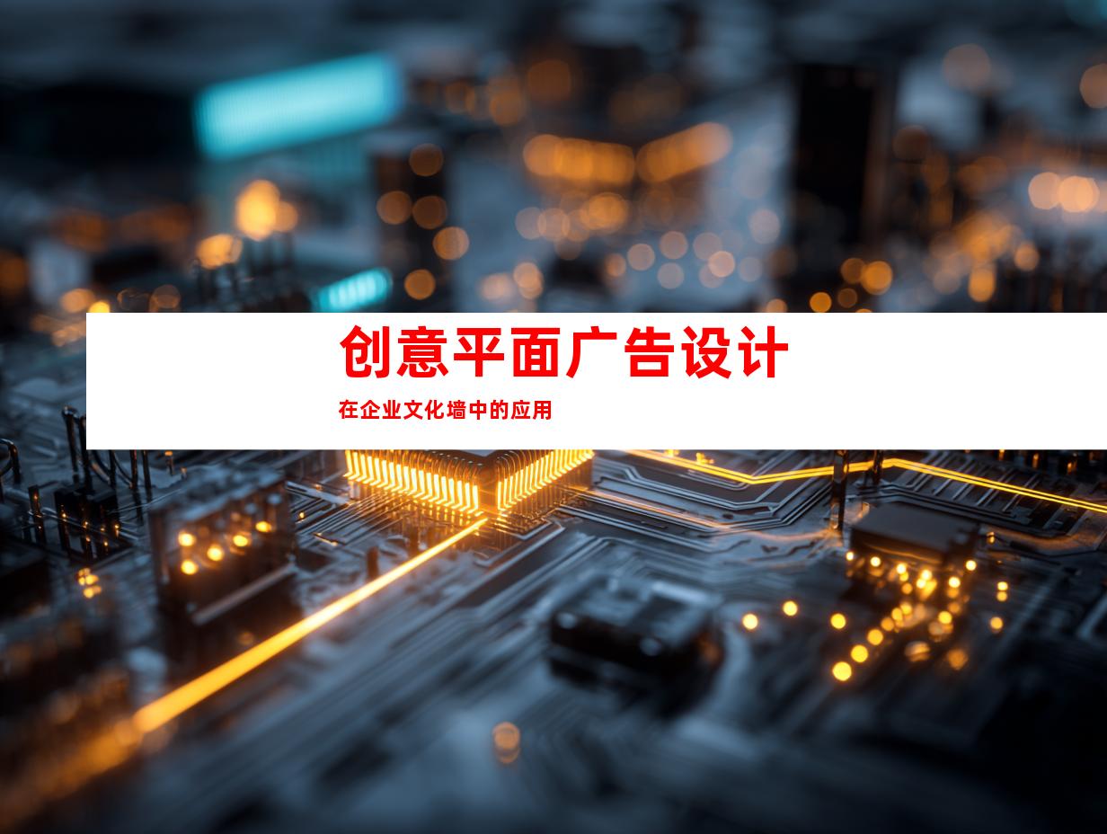 创意平面广告设计在企业文化墙中的应用