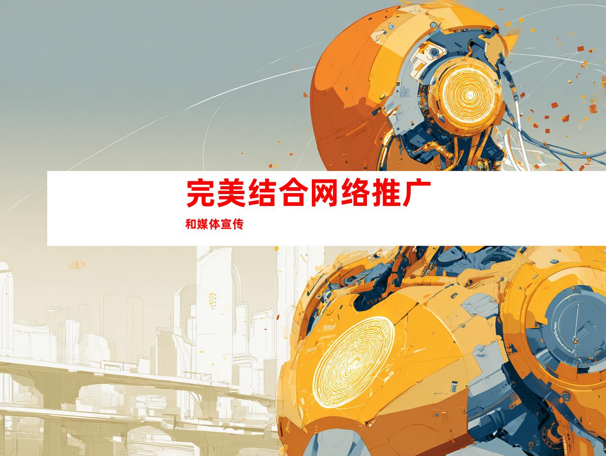 完美结合网络推广和媒体宣传