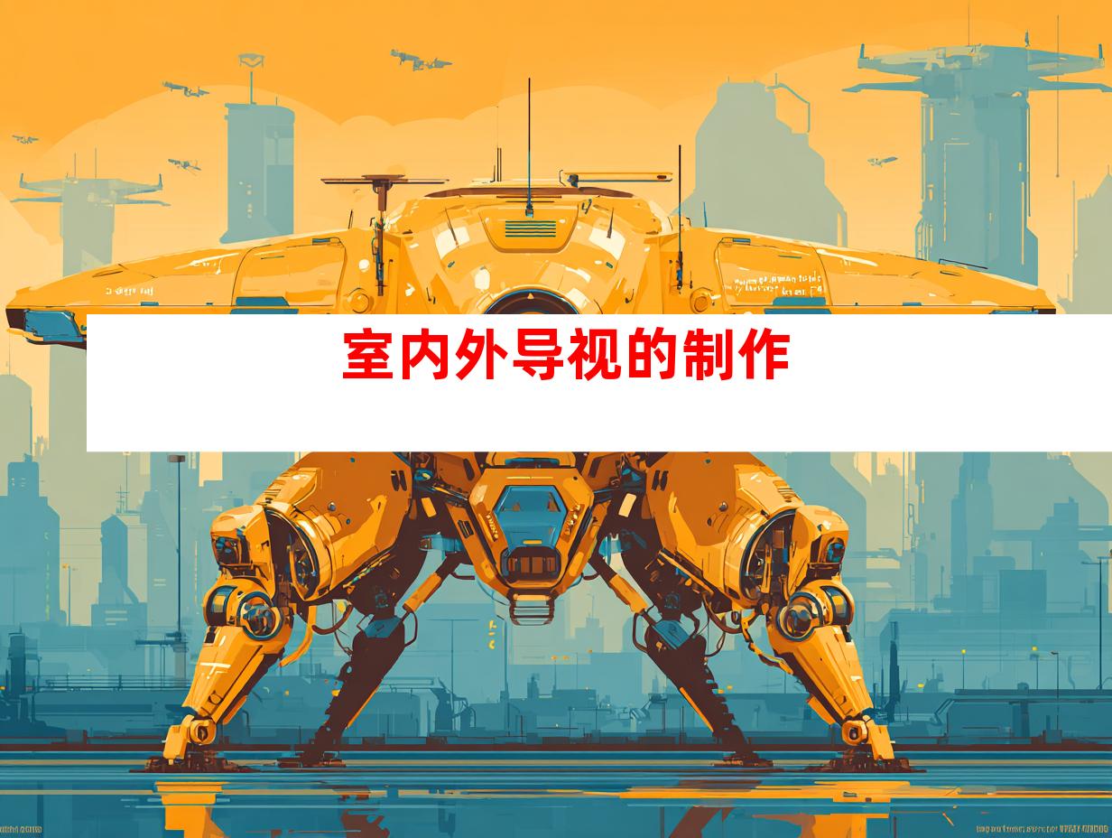 室内外导视的制作