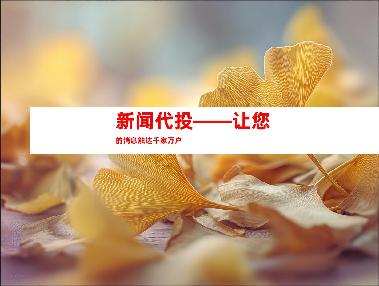 新闻代投——让您的消息触达千家万户