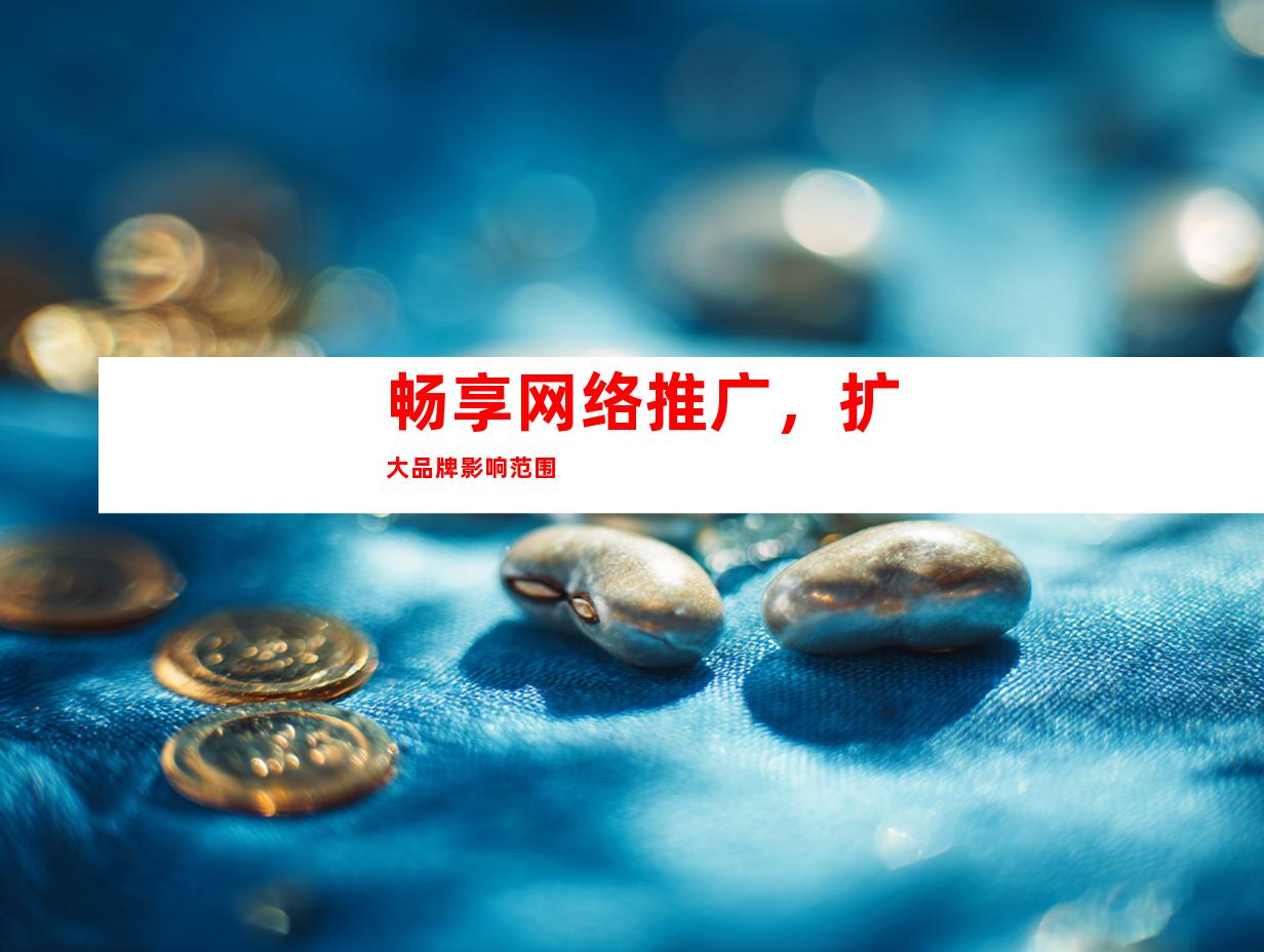 畅享网络推广，扩大品牌影响范围