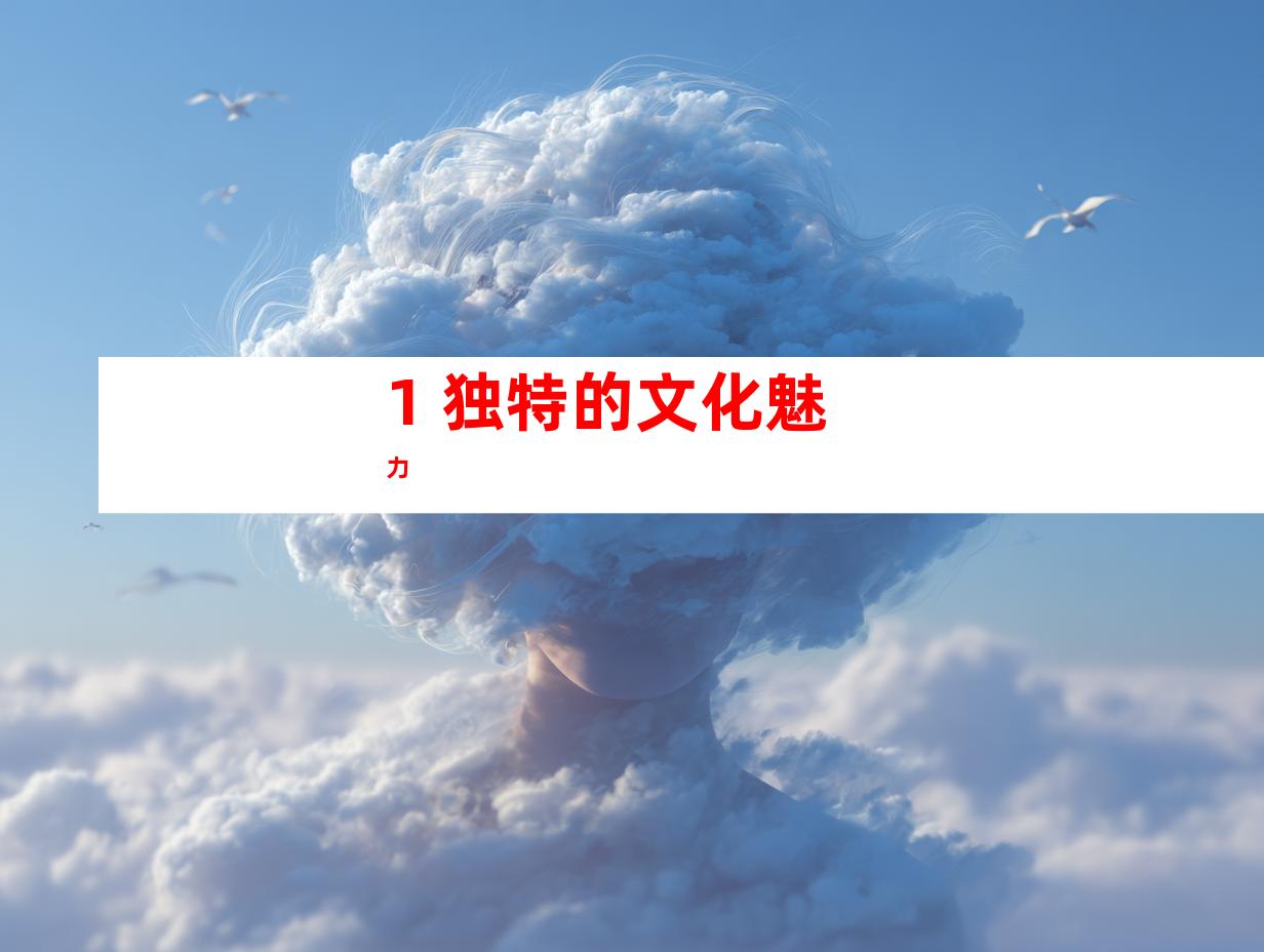 1. 独特的文化魅力