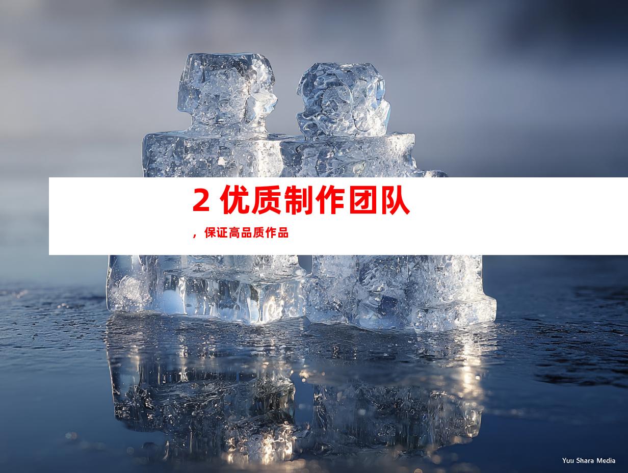 2. 优质制作团队，保证高品质作品