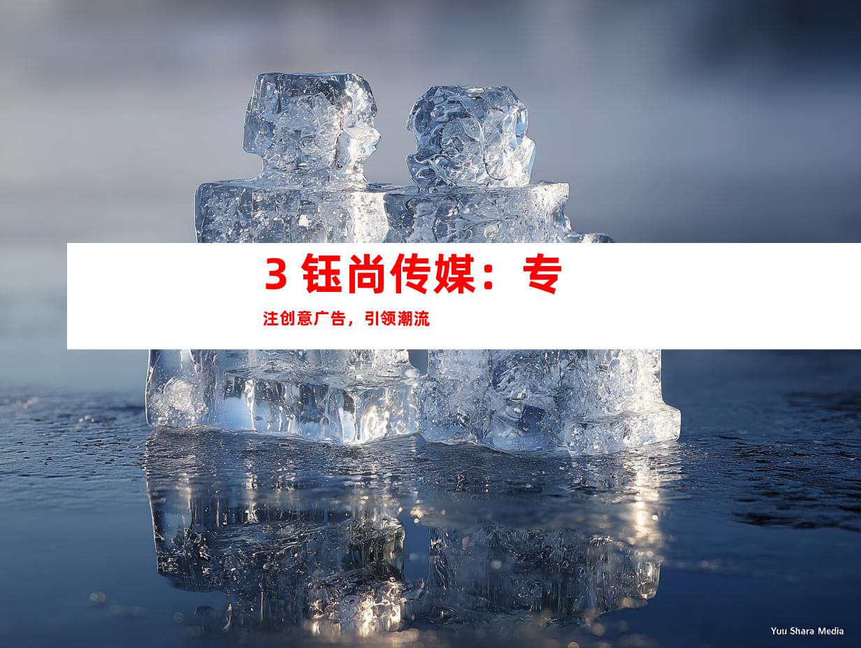 3. 钰尚传媒：专注创意广告，引领潮流